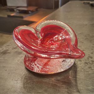 Heart Ring Holder Workshop glass blowing