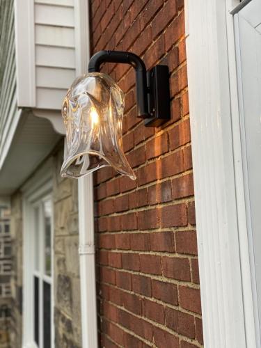 Outdoor Waterfall Sconce